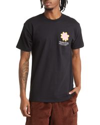 Obey - House Of Flower Graphic Tee - Lyst