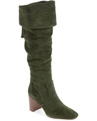 karl lagerfeld thigh high boots