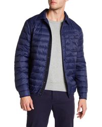 Slate and stone down jacket Clearance