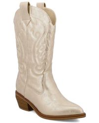 MIA - Caela Western Boot - Lyst
