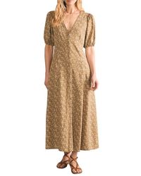 Faherty - Havana Floral Linen Blend Maxi Dress - Lyst