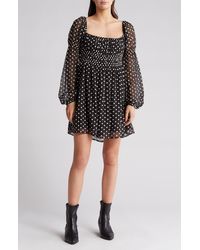 Lucy Paris - Sydney Embroidered Long Sleeve Dress - Lyst