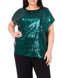 Halogen® - Sequin Cap Sleeve Top - Lyst