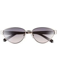 Guess - 58Mm Cat Eye Sunglasses - Lyst