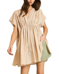 Wishlist - Ruched Cover-Up Dress - Lyst