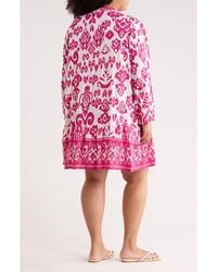 Boho Me - Button Front Tunic - Lyst