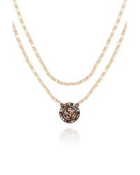 Vince Camuto - Crystal Pendant Set Of 2 Chain Necklaces - Lyst