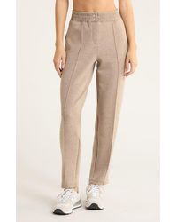 Spanx - Brushed Airessentials Slim Straight Leg Pants - Lyst