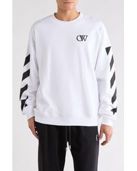 Off-White c/o Virgil Abloh - Diagonal Skate Long Sleeve T-Shirt - Lyst