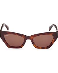 Max Mara - 52Mm Cat Eye Sunglasses - Lyst