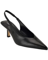 Calvin Klein - Chellie Pointed Toe Slingback Pump - Lyst