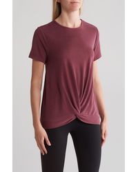 Threads For Thought - Susie Front Knot T-shirt - Lyst