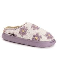 Muk Luks - Janna Cozy Crew Faux Shearling Lined Clog - Lyst