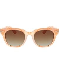Hurley - Retro Square 49Mm Polarized Sunglasses - Lyst