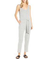 lou & grey brushmarl jumpsuit