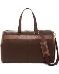 robert graham siran leather duffle bag