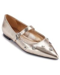 Karl Lagerfeld - Veyda Pointed Toe Mary Jane Flat - Lyst