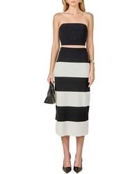 Endless Rose - Strapless Top & Midi Skirt Set - Lyst