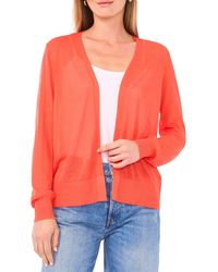 Vince Camuto - Tissue Knit Cardigan - Lyst