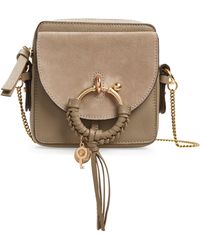 See By Chloé - Small Joan Suede & Leather Crossbody Bag - Lyst
