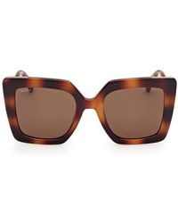 Max Mara - Square Sunglasses - Lyst