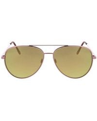 Roxy - 58Mm Mod Rounded Aviator Sunglasses - Lyst