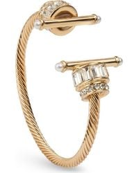 Saachi - Charm Statement Cuff Bracelet - Lyst