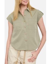 Blu Pepper - Short Sleeve Button-Up Shirt - Lyst