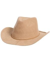 David & Young - Corduroy Cowboy Hat - Lyst