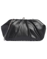BCBGMAXAZRIA - Pleated Frame Clutch - Lyst
