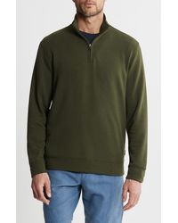 Jachs New York - Tribeca Soft Touch Quarter Zip Pullover - Lyst
