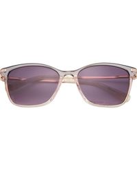 Ted Baker - 55Mm Gradient Square Sunglasses - Lyst