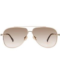 DEZI - Top Shelf 59Mm Gradient Aviator Sunglasses - Lyst