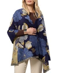 Saachi - Metallic Touch Reversible Scarf - Lyst