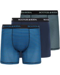 Scotch & Soda - Assorted 3-pack Stretch Boxer Briefs - Lyst