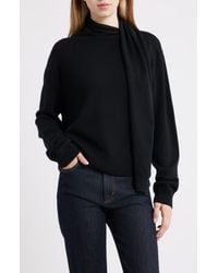 Rails - Cortina Scarf Neck Wool & Cashmere Sweater - Lyst