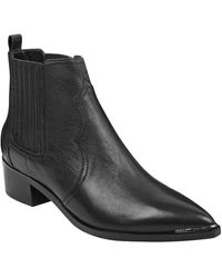 marc fisher yohani bootie cloud suede