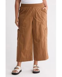 Democracy - Crop Wide Leg Pull-On Pants - Lyst