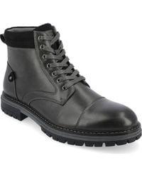 Vance Co. - Fegan Cap Toe Boot - Lyst