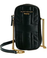 Kurt Geiger - Recycled Union Jack Phone Crossbody Bag - Lyst