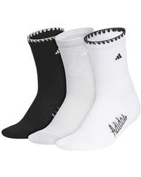 adidas - Climacool Athletic Cushioned High Quarter Socks - Lyst