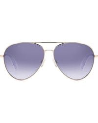 Rag & Bone - 59Mm Aviator Sunglasses - Lyst
