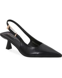 BERNESS - Cassandra Slingback Kitten Heel Pump - Lyst