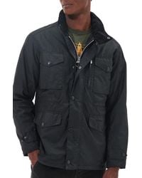 Barbour - Sapper Regular Fit Weatherproof Waxed Cotton Jacket - Lyst