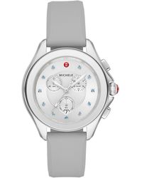 michele women's cape topaz sport watch 40mm