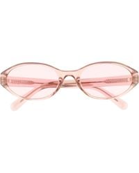 Quay - Aura Points 55Mm Oval Sunglasses - Lyst