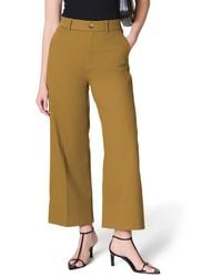 Spanx - Wide Leg Crop Stretch Twill Pants - Lyst
