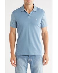 Original Penguin - Geometric Jacquard Jersey Polo - Lyst