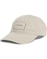 Calvin Klein - Tonal Embroidered Patch Baseball Cap - Lyst