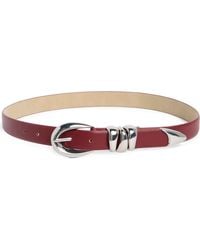 Vince Camuto - Sculptural Buckle Belt - Lyst